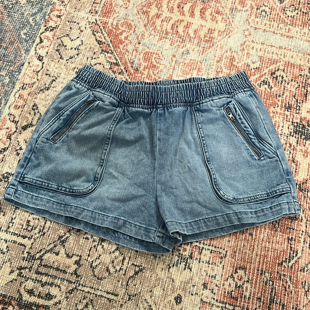Aerie Adjustable Jean Shorts